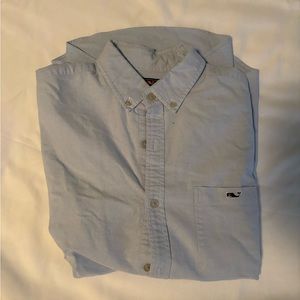 Blue vineyard vines dress shirt